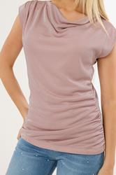STAR Pink Shimmer Draped Top | StarByJM 4