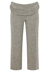 LIMITED COLLECTION Plus Size Natural Brown Fold Over Trousers | Yours Clothing 5