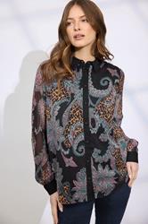 STAR Black Paisley Print Shirt | StarByJM 3