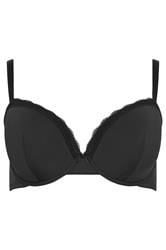 YOURSET 3 PACK Plus Size Red & Purple Lace Trim Padded Bras | Yours Clothing 12
