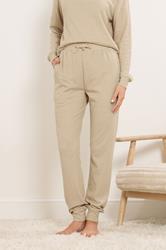 LTS Tall Beige Brown Waffle Lounge Trousers | Long Tall Sally 1