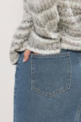 LTS Tall Blue Denim Midi Skirt | Long Tall Sally  4