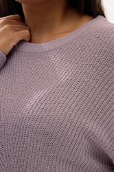 YOURS Plus Size Light Purple Essential Knitted Jumper | Yours Clothing 4