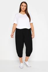 Evans Black Kenzie Drape Pant 2