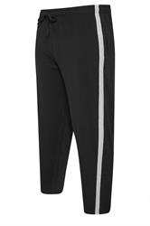 BadRhino Big & Tall Black Lightweight Lounge Joggers