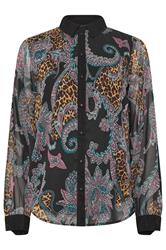 STAR Black Paisley Print Shirt | StarByJM 6