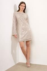 STAR Light Pink Sequin Tassel Dress | StarByJM 2