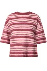 LTS Tall Women's Pink Stripe Fluffy Knit Jumper | Long Tall Sally 5