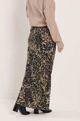 LTS Tall Women's Black Abstract Print Cotton Maxi Skirt | Long Tall Sally 2