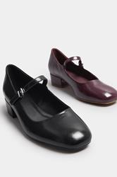 LTS Black Mary Jane Heels In Standard Fit | Long Tall Sally 6