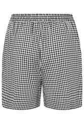 YOURS Plus Size Black Gingham Shorts | Yours Clothing 2