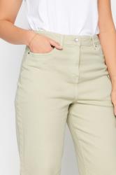 LTS Tall Womens Cream Mom Jeans | Long Tall Sally 5