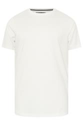 BadRhino Big & Tall White Textured T-Shirt | BadRhino 6