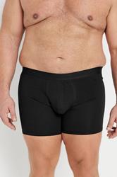 JACK & JONES Big & Tall 5 PACK Tone Black Boxers | BadRhino 3