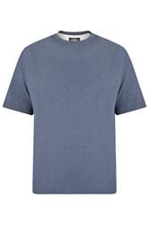 KAM Big & Tall Indigo Blue Core T-Shirt
