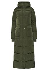 LTS Tall Khaki Padded Longline Maxi Coat | Long Tall Sally 6