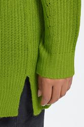 YOURS Plus Size Green Drop Shoulder Jumper | Yours Clothing 4