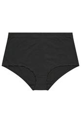 YOURSET 5 PACK Plus Size Black Animal Heart High Waisted Full Briefs | Yours Clothing 9