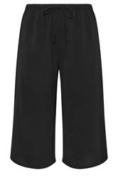 YOURS Plus Size Black Culottes | Yours Clothing 5