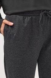 YOURS Plus Size Black Tie Waist Joggers| Yours Clothing 4