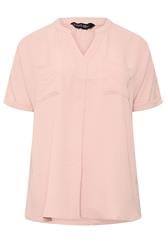 EVANS Plus Size 2 Pack Brown And Pink Utility Shirts | Evans 7