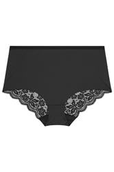YOURSET 3 PACK Plus Size Red Lace Back High Waisted Knickers | Yours Curve 10