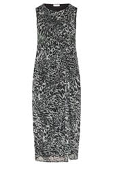 YOURS LONDON Curve Grey Animal Dress