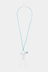 Silver Tone Seashell Charm Necklace | Yours Clothing 1