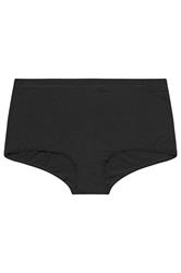 YOURSET 5 PACK Plus Size Black Heart Print Shorts | Yours Clothing 10