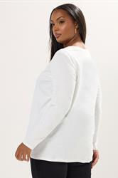 YOURS Plus Size 3 PACK White Core T-Shirt Essentials Set | Yours Clothing 7