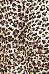 YOURS Plus Size Brown Leopard Drop Shoulder Top | Yours Clothing 5