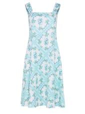 YOURS LONDON Curve Light Blue Floral Skater Dress
