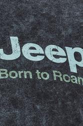 BadRhino Big & Tall Black Extra Long Acid Wash 'Jeep' Graphic Vest | BadRhino 8