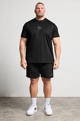 IronRhino Big & Tall Black Performance T-Shirt | BadRhino 2