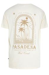 KAM Big & Tall White Pasedena Print T-Shirt | BadRhino 2