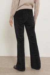 LTS Tall Black Cord Flare Jeans | Long Tall Sally 2