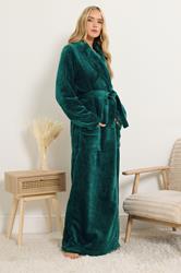 LTS Tall Teal Green Super Luxe Maxi Dressing Gown | Long Tall Sally 3