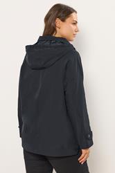YOURS Plus Size Navy Blue Raglan Lightweight Jacket | Yours Clothing 4