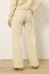 LTS Tall Women's Set Yellow Cotton Quarter Zip Sweatshirt & Wide Leg Joggers | Long Tall Sally 6