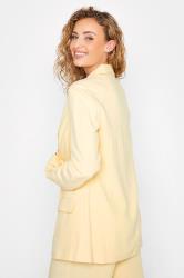 LTS Tall Women's Lemon Yellow Linen Blazer | Long Tall Sally 3
