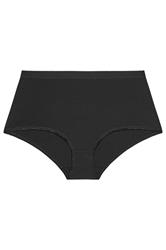YOURSET 5 PACK Plus Size Black Leaf Print Full Briefs | Yours Clothing 8