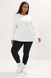 YOURS Plus Size 3 PACK White Core T-Shirt Essentials Set | Yours Clothing 6