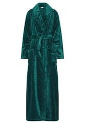 LTS Tall Teal Green Super Luxe Maxi Dressing Gown