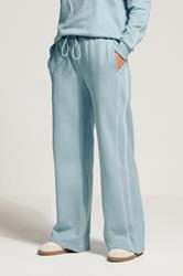 LTS Tall Women's Light Blue Piped Wide Leg Joggers | Long Tall Sally 2