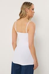2 PACK Tall Women's Black & White Cami Vest Tops | Long Tall Sally  5