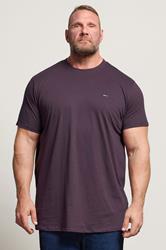 BadRhino Big & Tall Brown/Blue/Red/Green/Purple 5 Pack Core T-Shirts | BadRhino 4