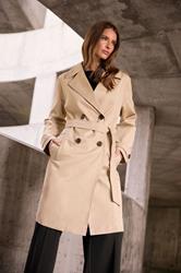 M&Co Stone Brown Trench Coat | M&Co 7