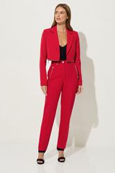 STAR Red Tailored Straight Leg Trousers | StarByJM 1
