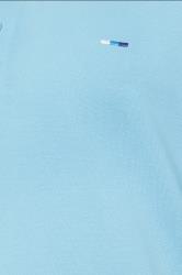 BadRhino Big & Tall 3 Pack Blue & Yellow Tipped Polo Shirts | BadRhino 9