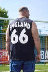 BadRhino Big & Tall Navy Blue England '66 Vest | BadRhino 3
